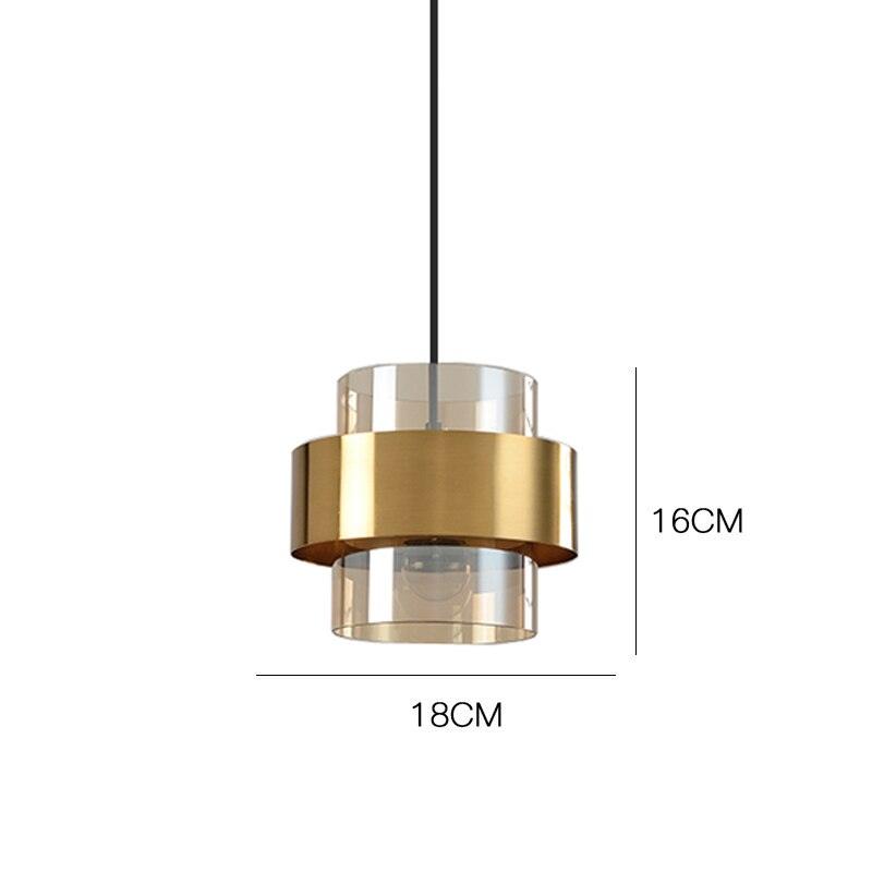 Nordic Cylindrical Pendant Lights-DWHOME