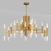 Nordic Style Postmodern Candle Chandelier.