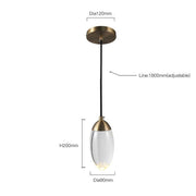 Raindrop Pendant Lights-DWHOME