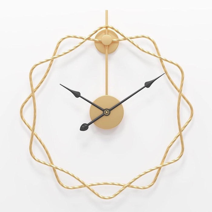 Wavy Sun Wall Clock - DWHOME