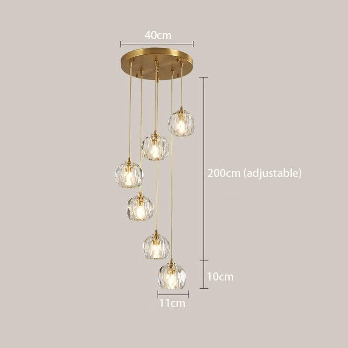 Nordic Style Pendulum Chandelier.