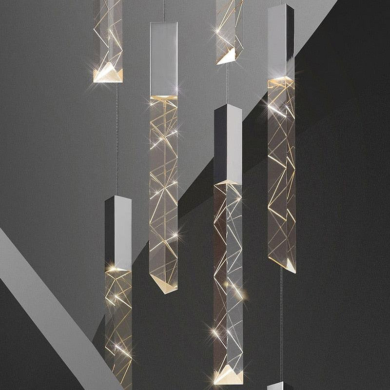 Modern Style Crystal Bars Chandelier-DWHOME