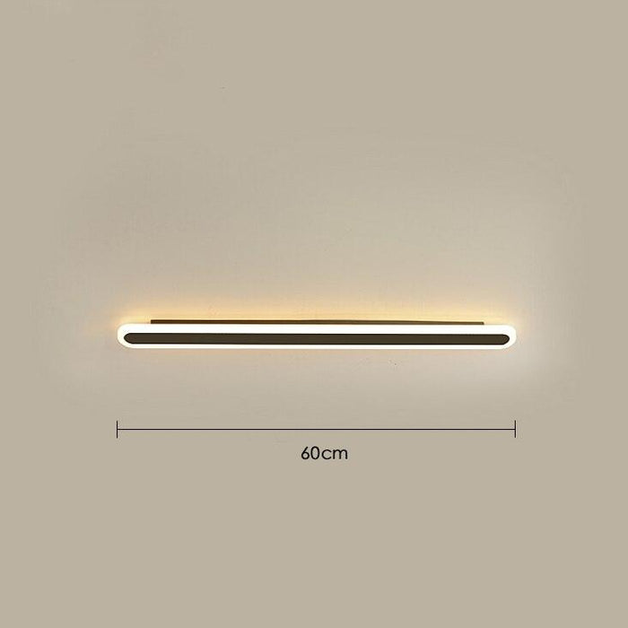 Long Elliptical Wall Light.