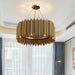 Modern Style Stainless Steel LED Chandelier.