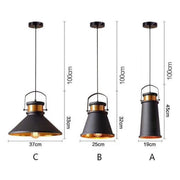 Modern Style Retro LED Pendant Light-DWHOME