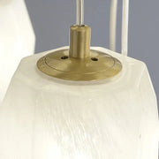 Frost Glass Pendant Foyer Chandelier-DWHOME