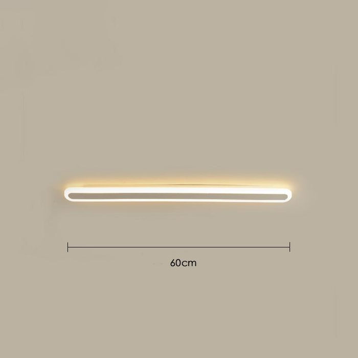 Long Elliptical Wall Light.