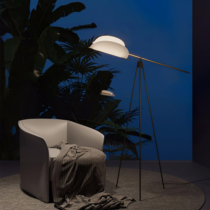 Heart Wing Tripod Floor Lamp-DWHOME