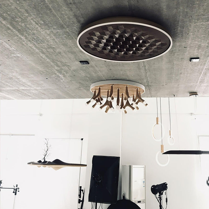 Heartwood Ceiling Lamp-DWHOME