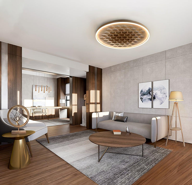 Heartwood Ceiling Lamp-DWHOME