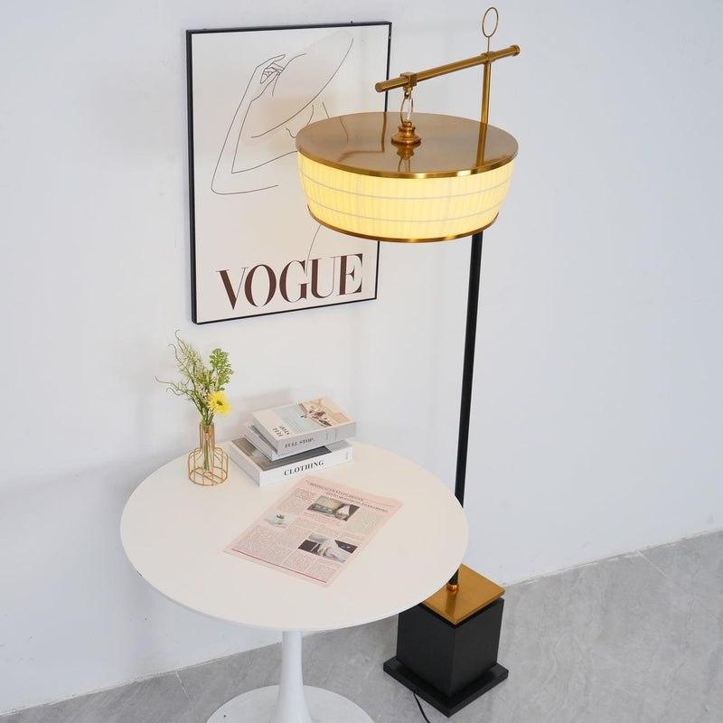 Hejun Fabric Floor Lamp-DWHOME