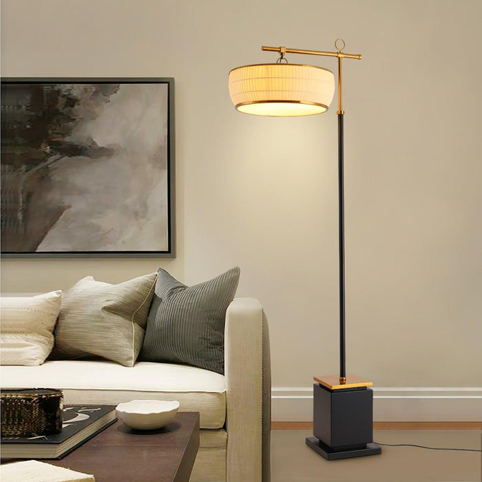 Hejun Fabric Floor Lamp-DWHOME