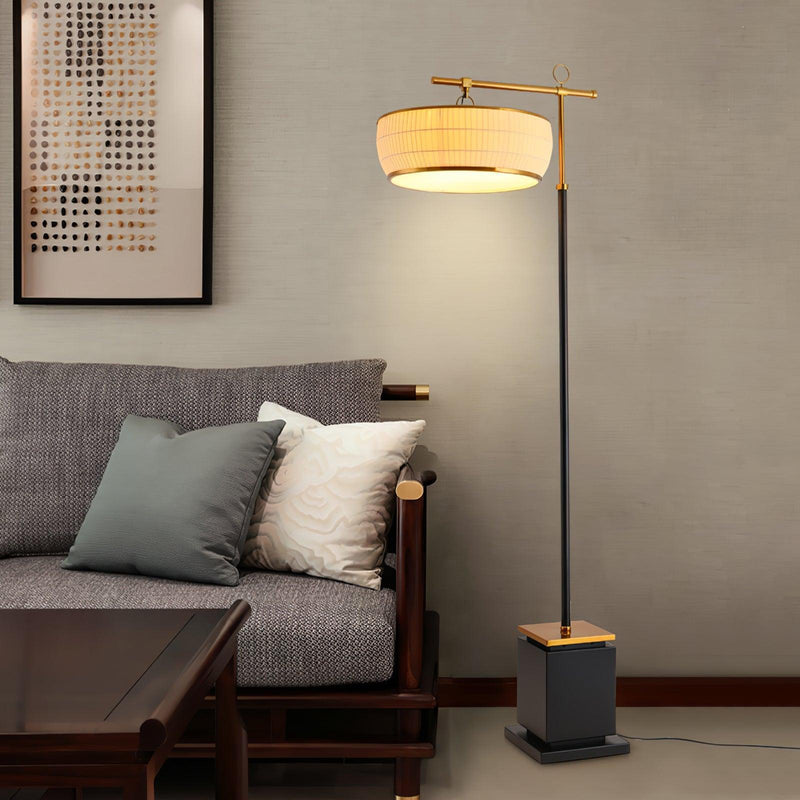 Hejun Fabric Floor Lamp-DWHOME