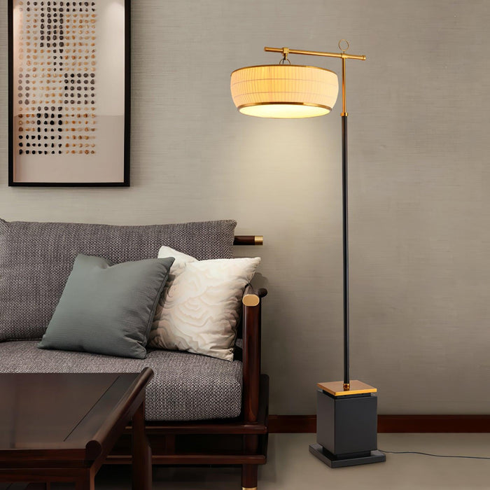Hejun Fabric Floor Lamp-DWHOME