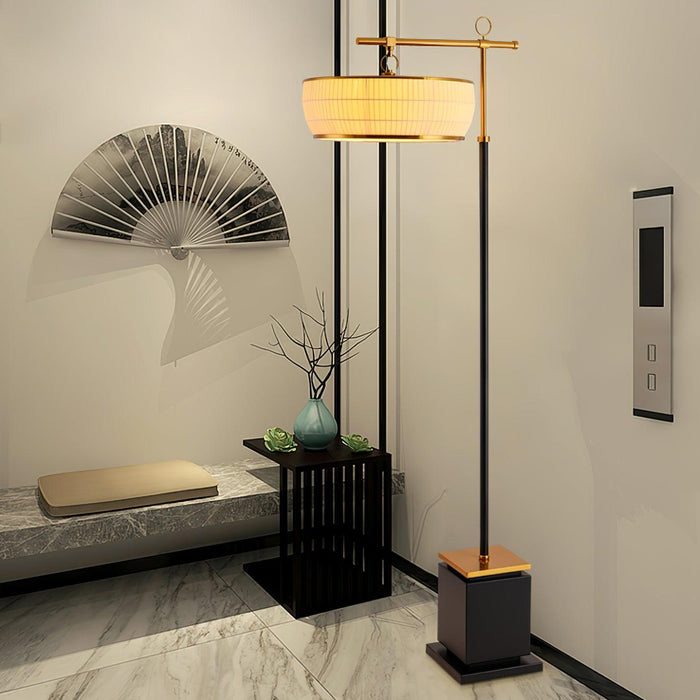 Hejun Fabric Floor Lamp-DWHOME