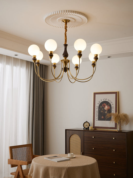 Helena Curve Chandelier-DWHOME
