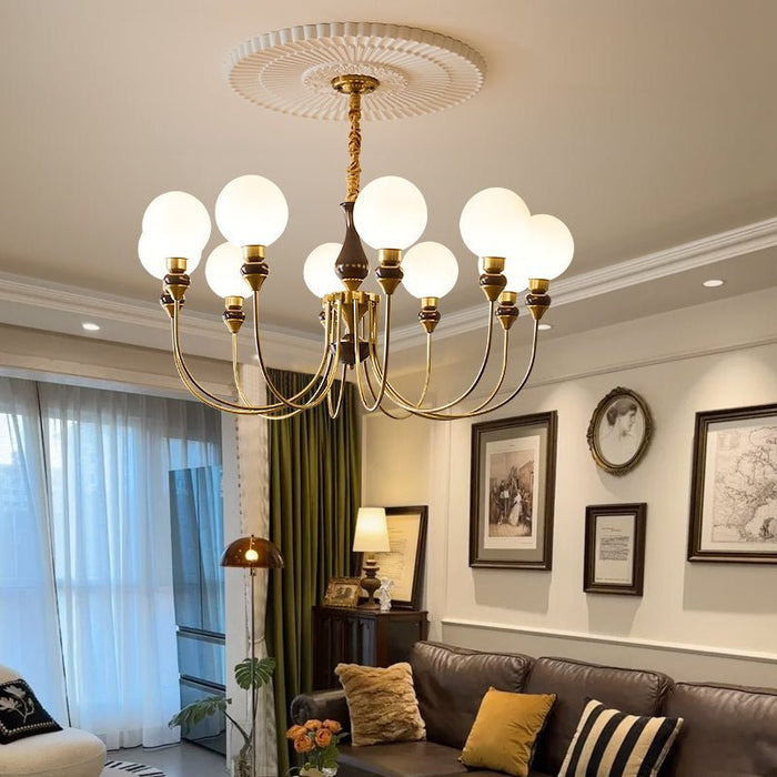 Helena Curve Chandelier-DWHOME