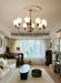 Helena Curve Chandelier-DWHOME