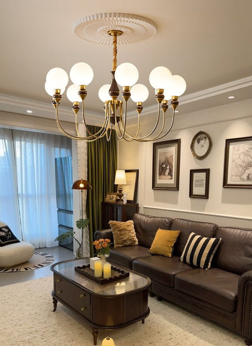 Helena Curve Chandelier-DWHOME