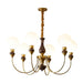 Helena Curve Chandelier-DWHOME