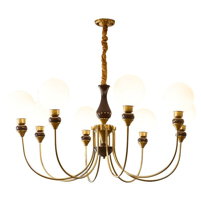 Helena Curve Chandelier-DWHOME