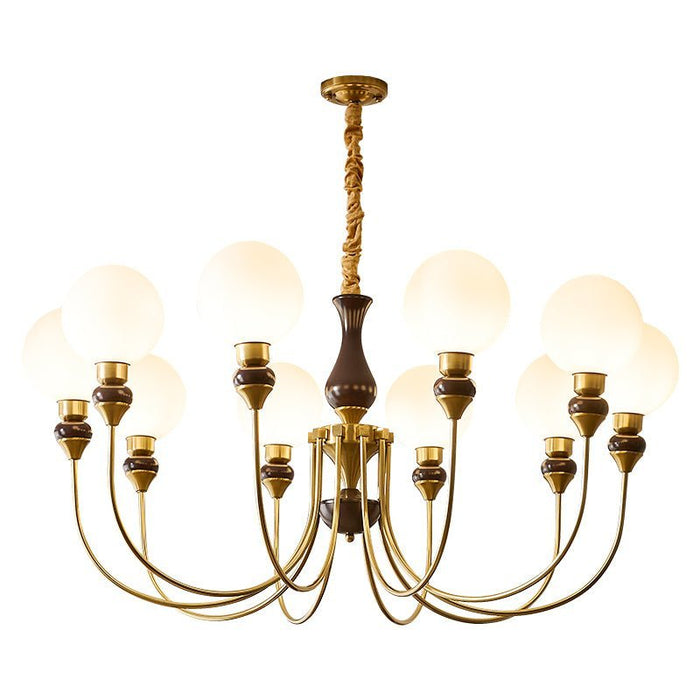 Helena Curve Chandelier-DWHOME