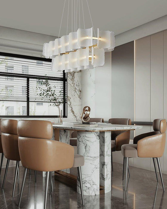 Helios Rectangle Pendant Lamp-DWHOME