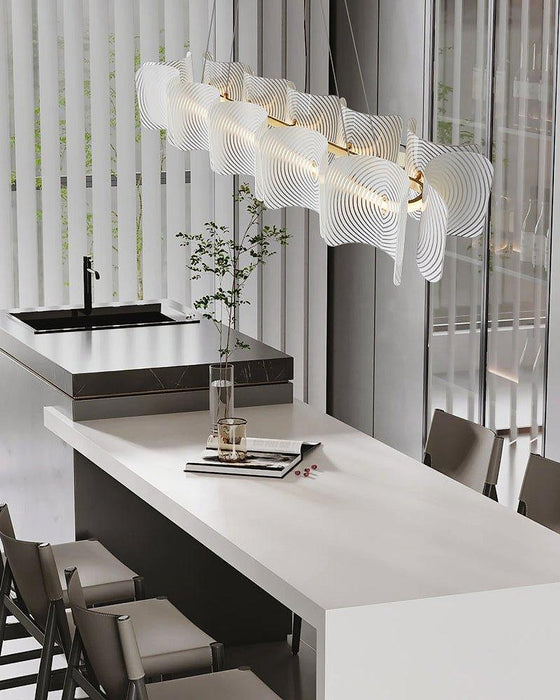 Helios Rectangle Pendant Lamp-DWHOME