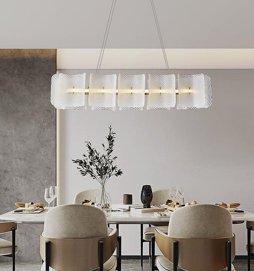 Helios Rectangle Pendant Lamp-DWHOME