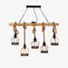 Hemp Rope Industrial Grenade Chandelier - DWHOME