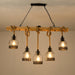 Hemp Rope Industrial Grenade Chandelier - DWHOME