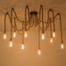 Hemp Rope Scattered Flower Chandelier - DWHOME