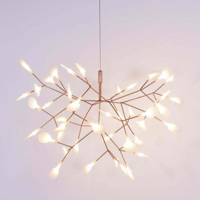 Rose Gold Firefly LED Chandelier-DWHOME