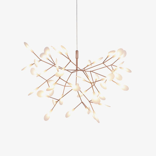 Rose Gold Firefly LED Chandelier.