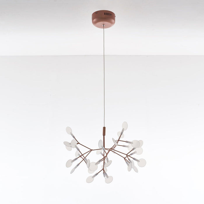 Rose Gold Firefly LED Chandelier-DWHOME