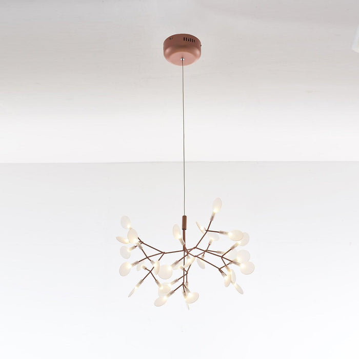 Rose Gold Firefly LED Chandelier-DWHOME