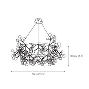 Heracleum Round Chandelier-DWHOME