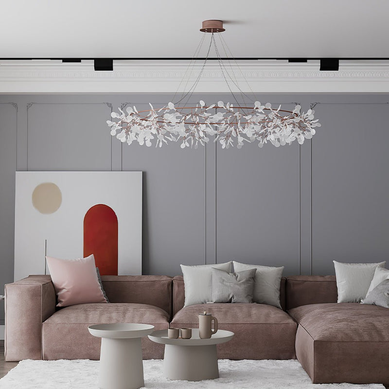 Heracleum Round Chandelier-DWHOME