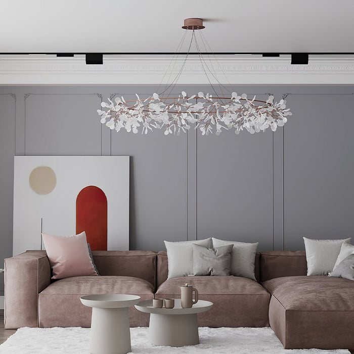 Heracleum Round Chandelier-DWHOME