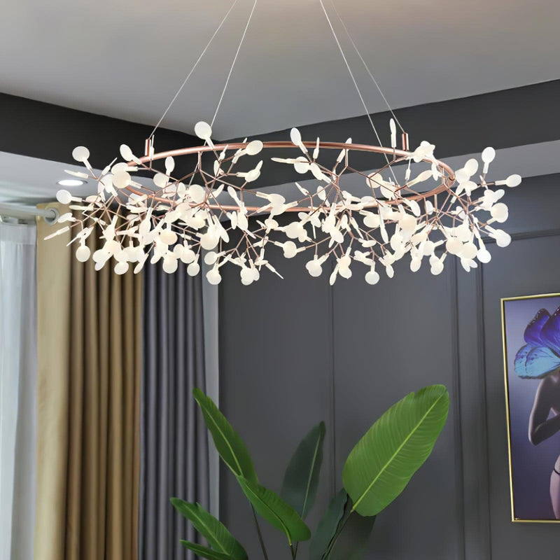 Heracleum Round Chandelier-DWHOME