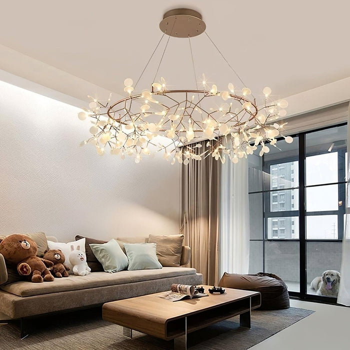 Heracleum Round Chandelier-DWHOME