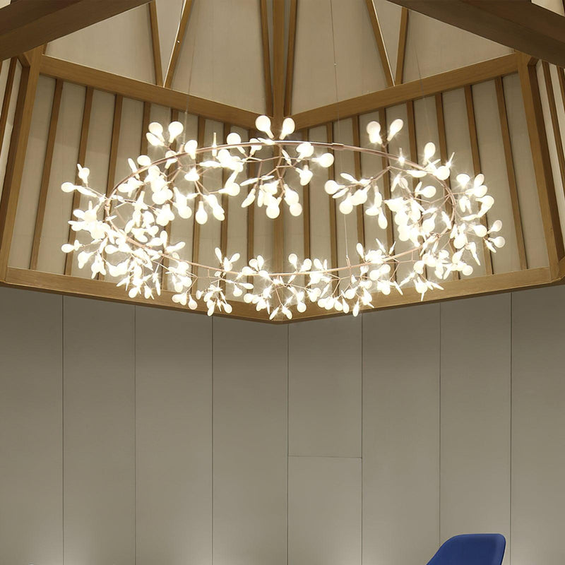 Heracleum Round Chandelier-DWHOME