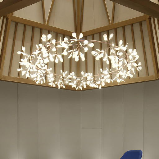 Heracleum Round Chandelier-DWHOME