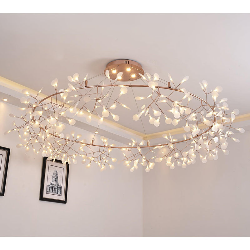 Heracleum Round Chandelier-DWHOME