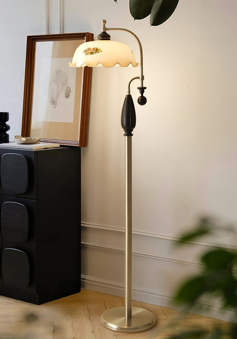 Heritage Bloom Floor Lamp-DWHOME