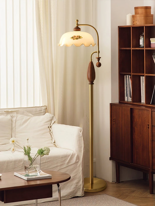Heritage Bloom Floor Lamp-DWHOME