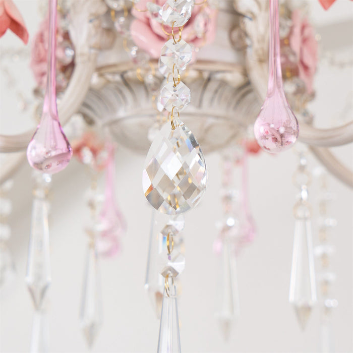 Heritage Rose Chandelier-DWHOME