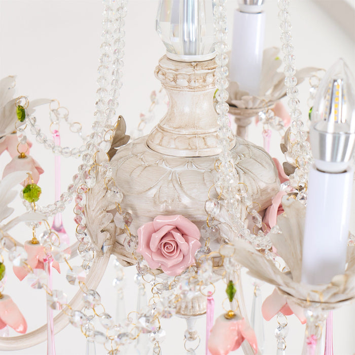 Heritage Rose Chandelier-DWHOME