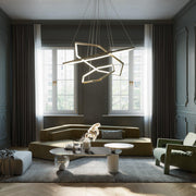 Hexagon Chandelier-DWHOME