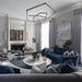 Hexagon Chandelier-DWHOME